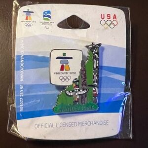 VANCOUVER 2010 OLYMPICS PIN STANLEY PARK TOTEM POLES NIP